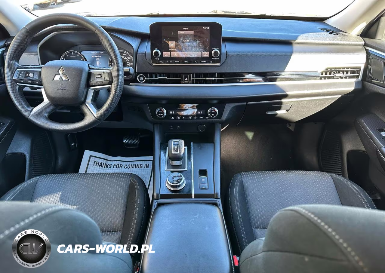 2022 Mitsubishi Outlander Es VIN:JA4J4TA84NZ051416 - 9