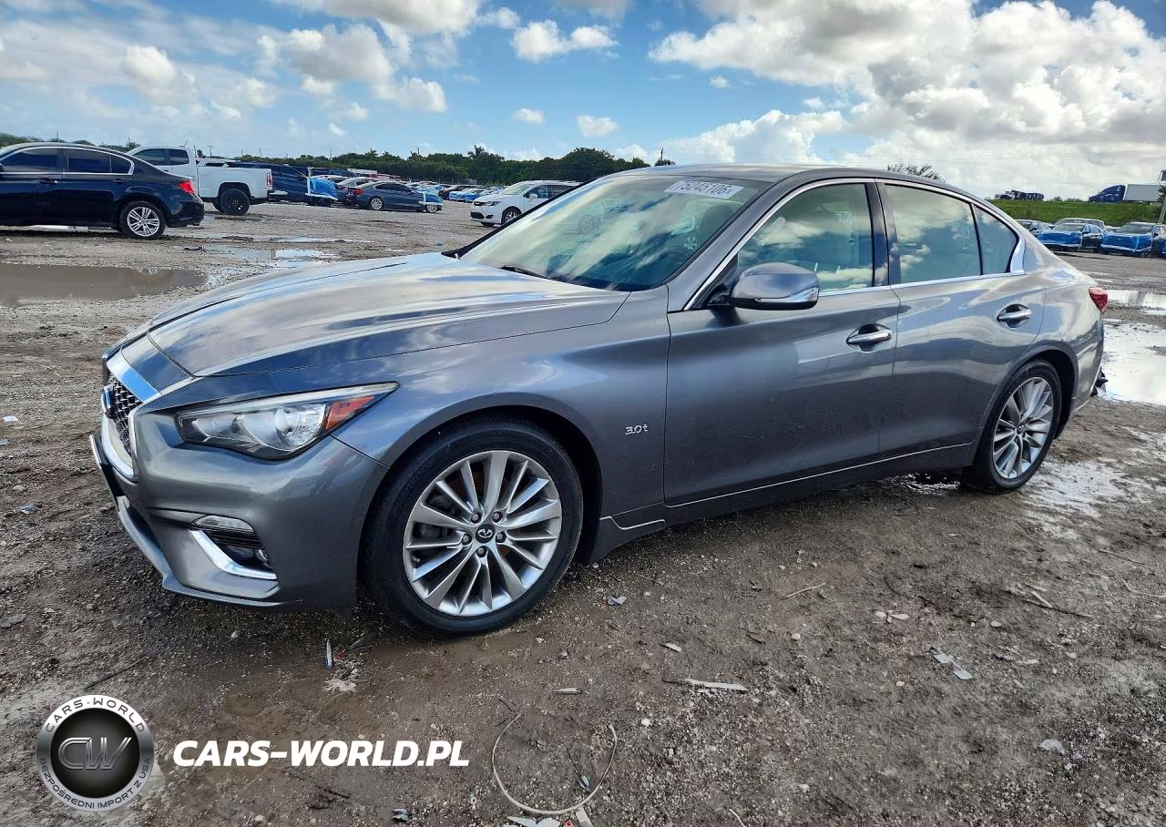 2018 Infiniti Q50 3.0T Luxe VIN:JN1EV7AR5JM432724 - 1