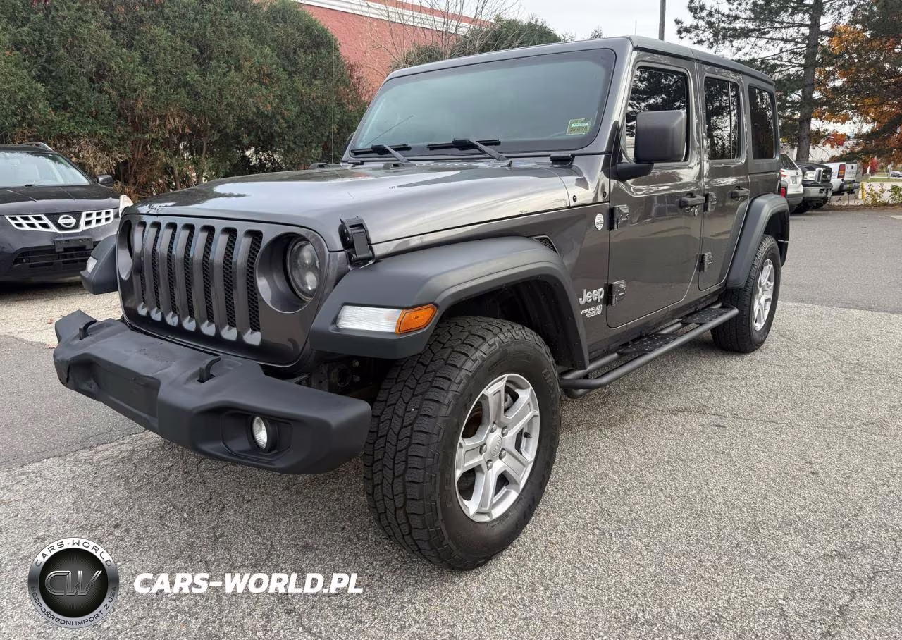 2019 Jeep Wrangler Unlimited Sport VIN:1C4HJXDN0KW624492 - 1