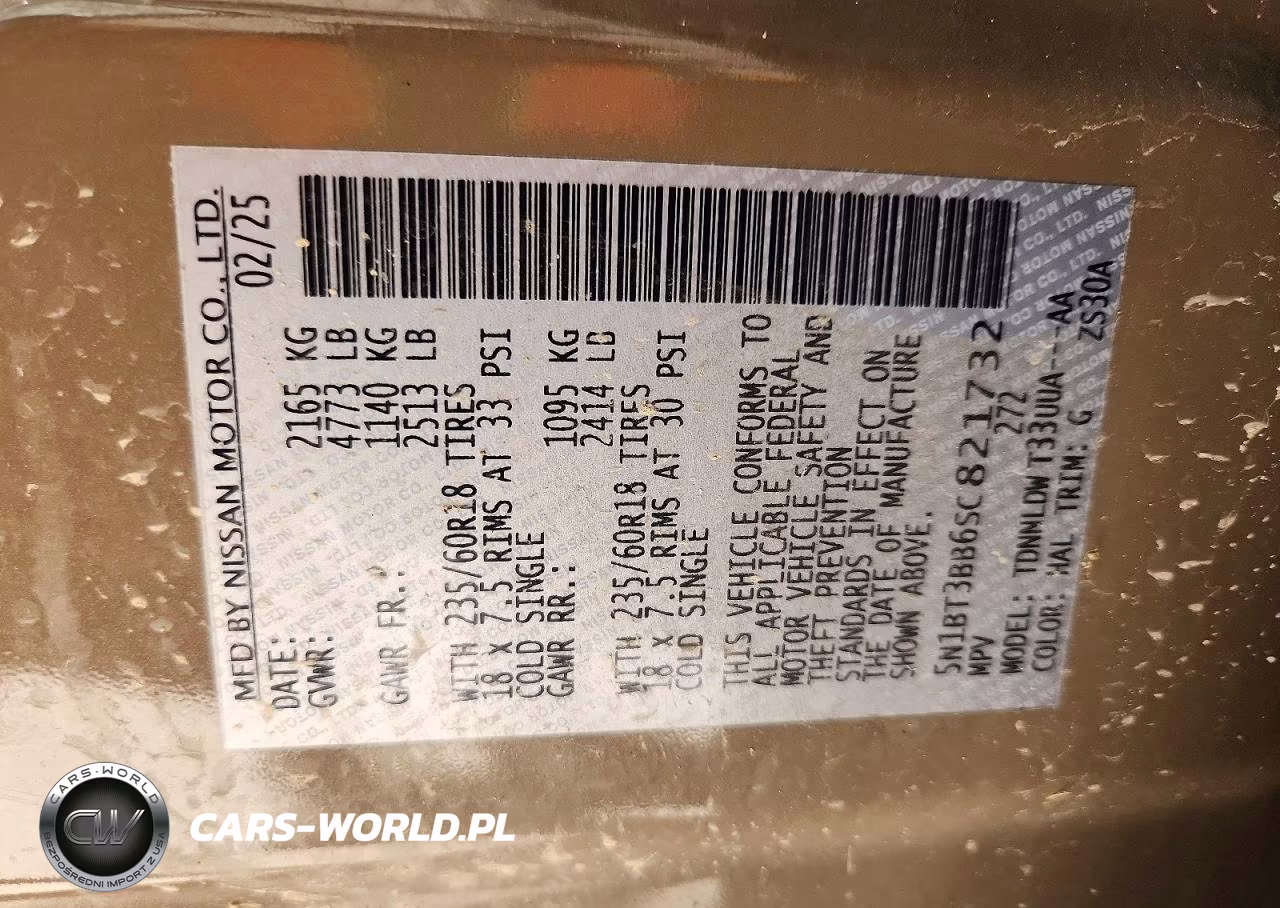 2025 Nissan Rogue Sv VIN:5N1BT3BB6SC821732 - 12
