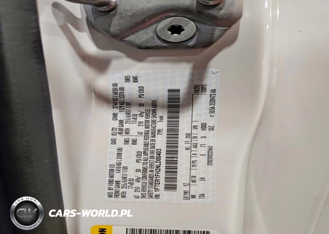 2022 Ford Ranger Xl VIN:1FTER1FH2NLD00403 - 12