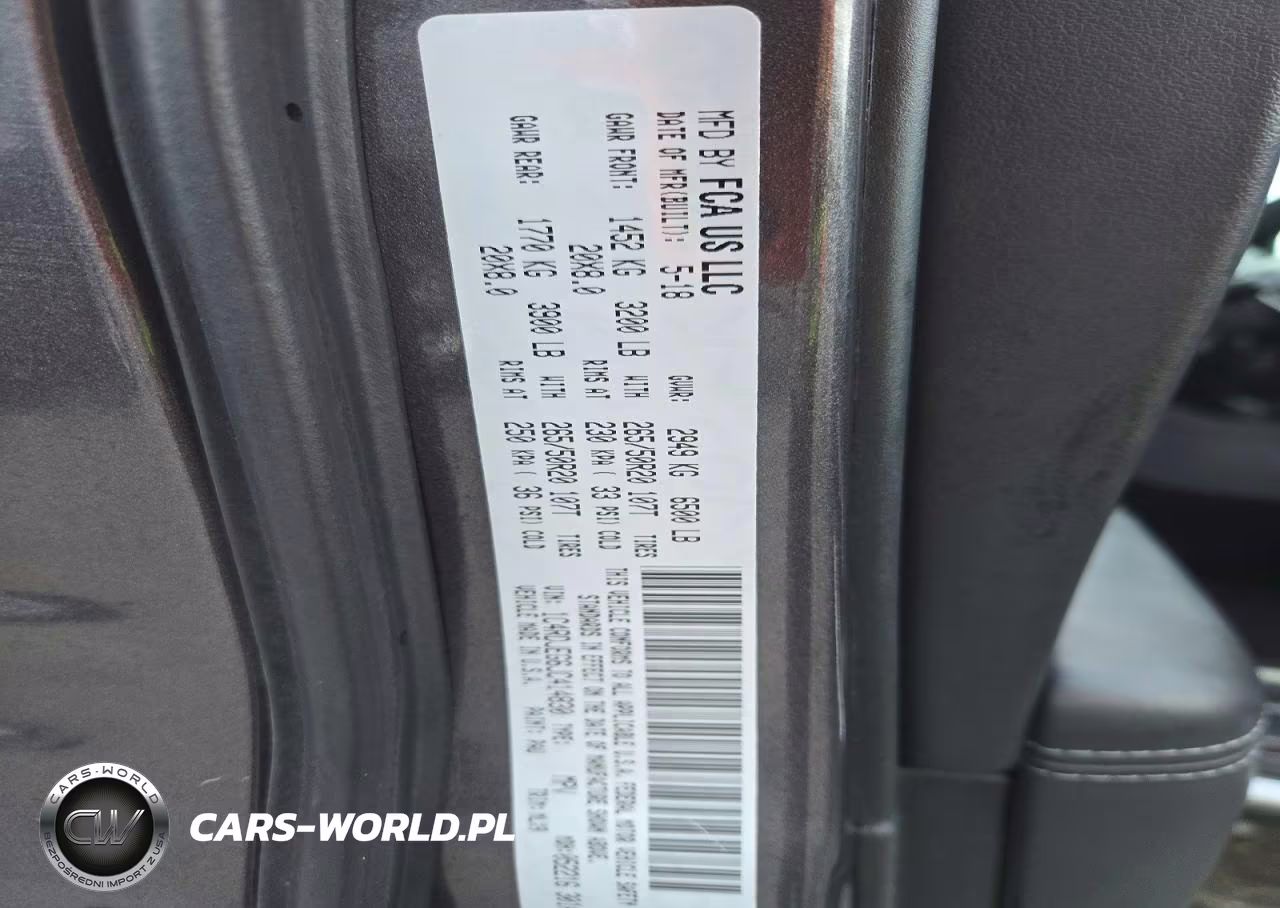 2018 Dodge Durango Citadel VIN:1C4RDJEG6JC414830 - 13