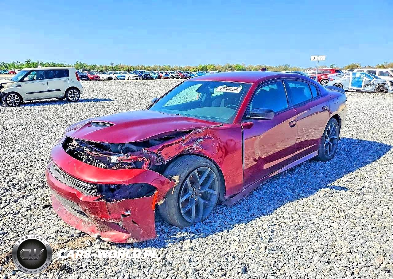 2022 Dodge Charger Gt VIN:2C3CDXHG9NH224872 - 1
