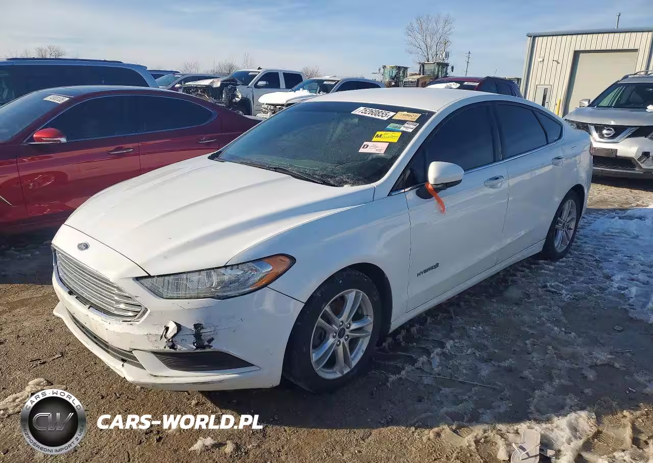 2018 Ford Fusion Se Hybrid