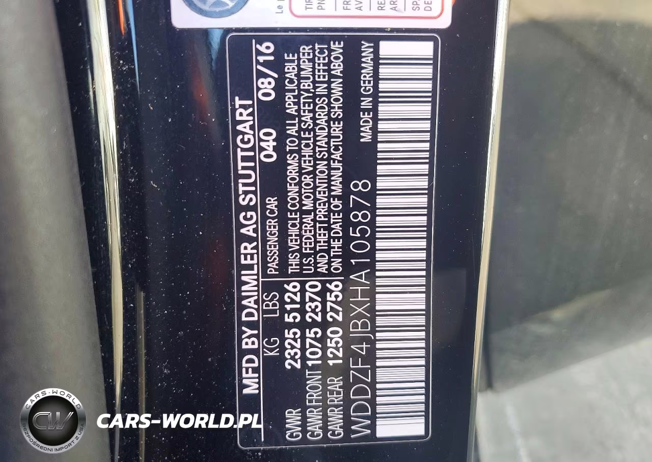 2017 Mercedes-Benz E 300 VIN:WDDZF4JBXHA105878 - 12