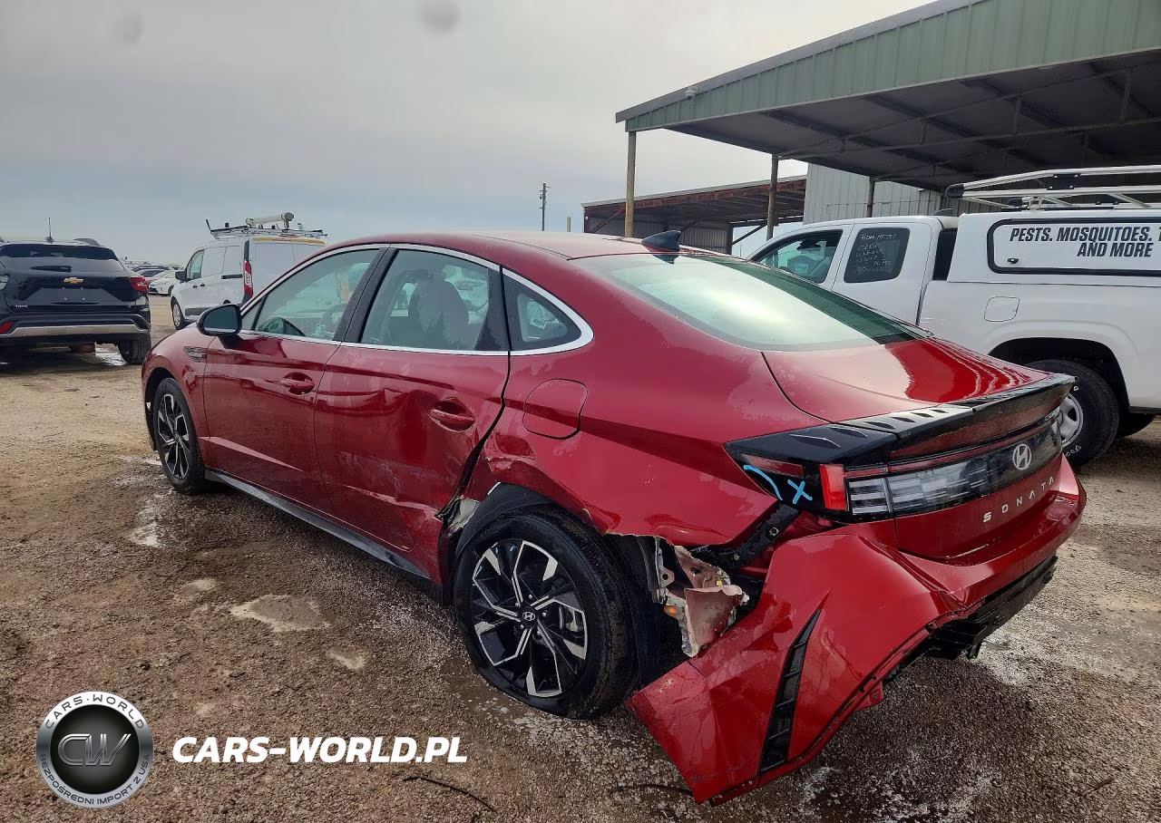 2025 Hyundai Sonata Sel VIN:KMHL64JA8SA462261 - 2