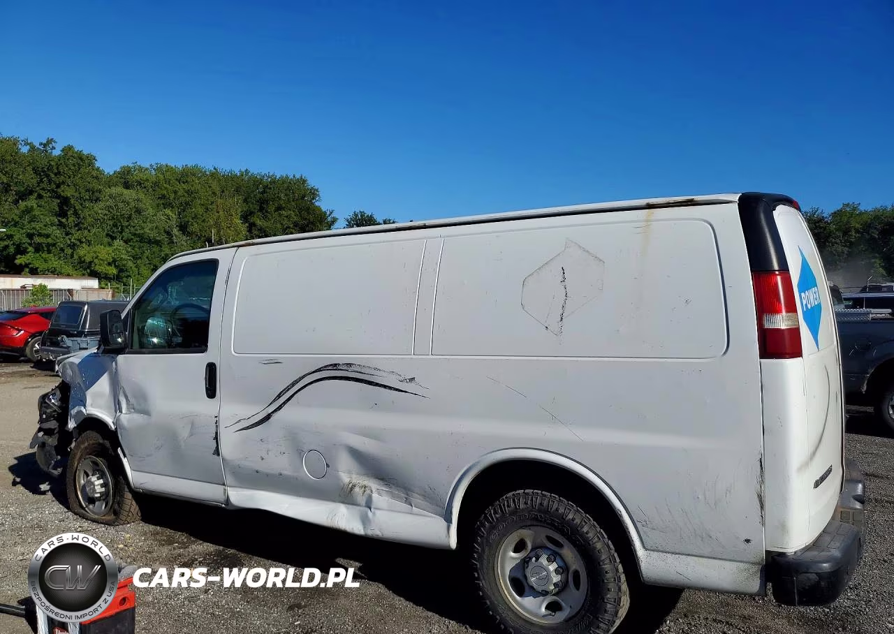 2020 Chevrolet Express Delivery Van VIN:1GCWGAFP3L1166561 - 2