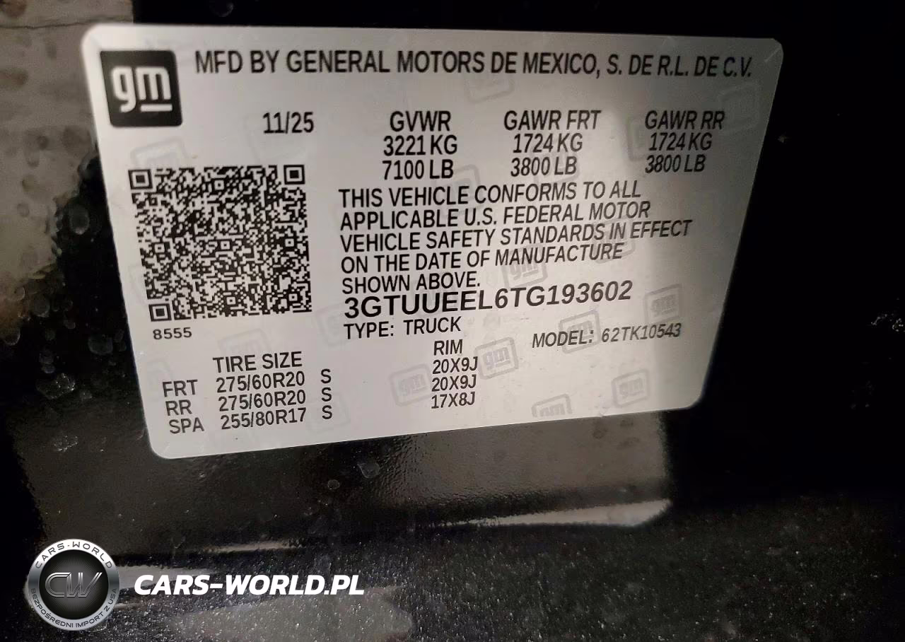 2026 GMC Sierra K1500 At4 VIN:3GTUUEEL6TG193602 - 13