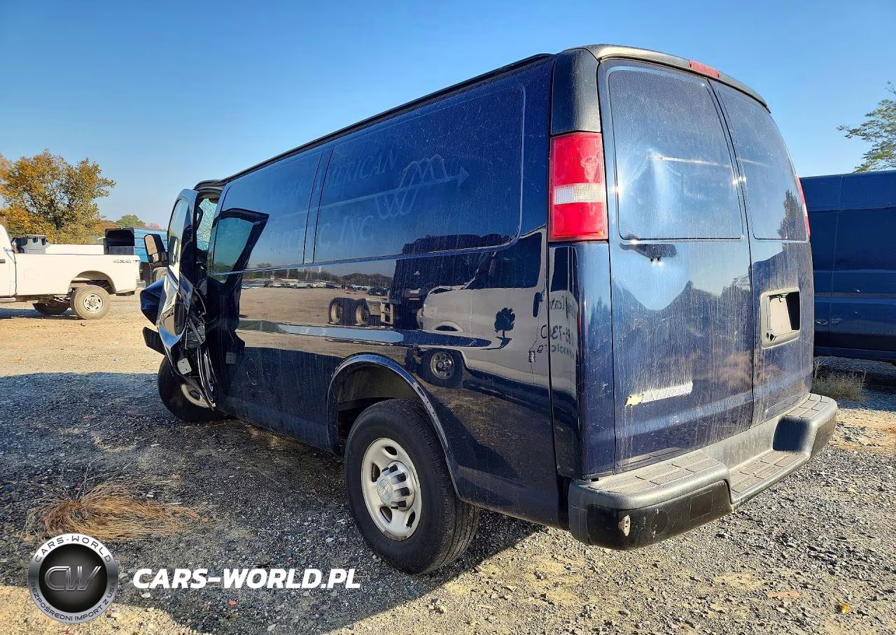 2019 Chevrolet Express G2500 VIN:1GCWGAFP7K1235492 - 2