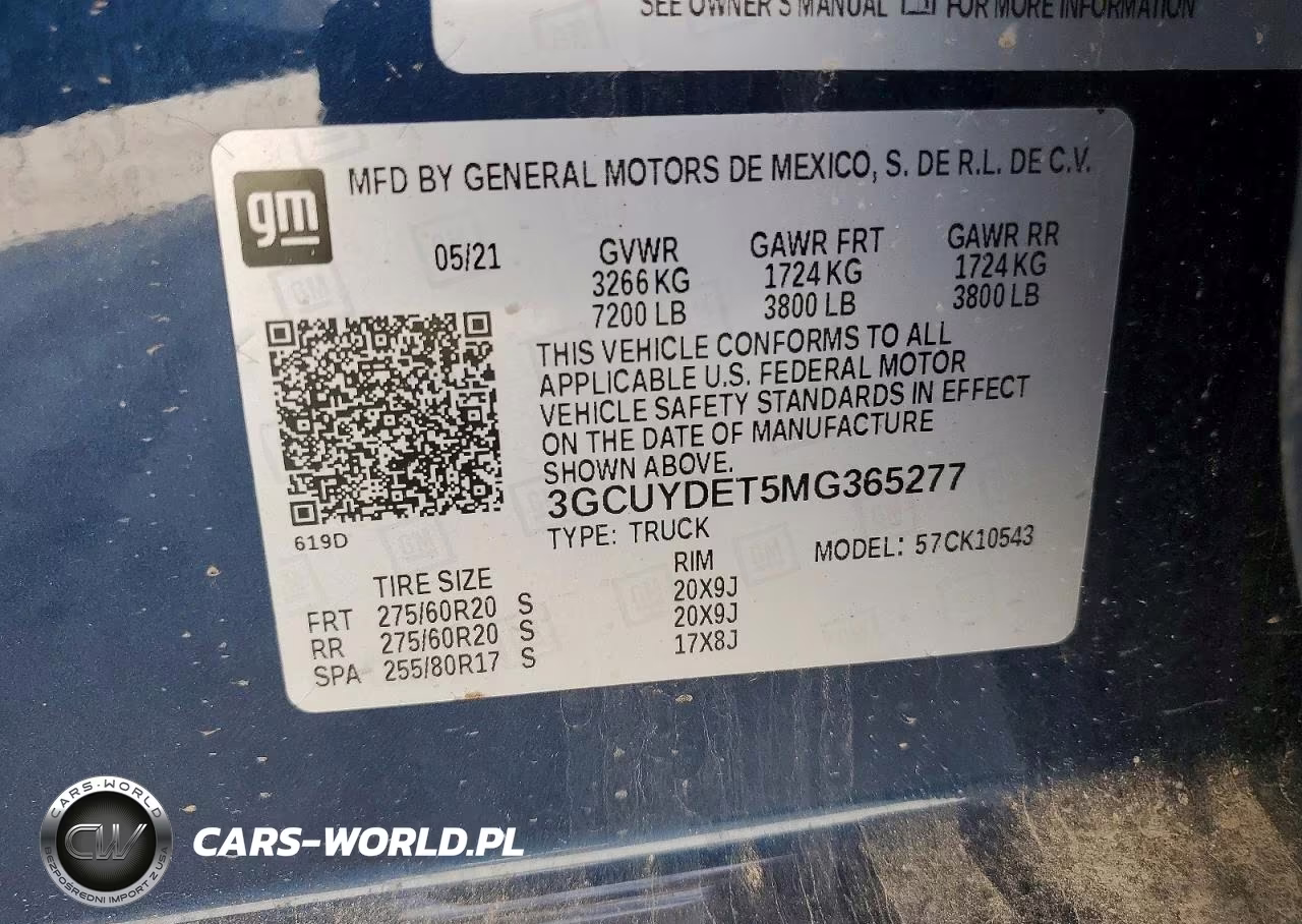 2021 Chevrolet Silverado K1500 Lt VIN:3GCUYDET5MG365277 - 11