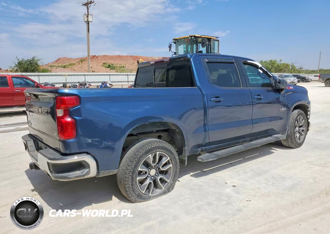 2021 Chevrolet Silverado K1500 Lt VIN:3GCUYDET5MG365277 - 3