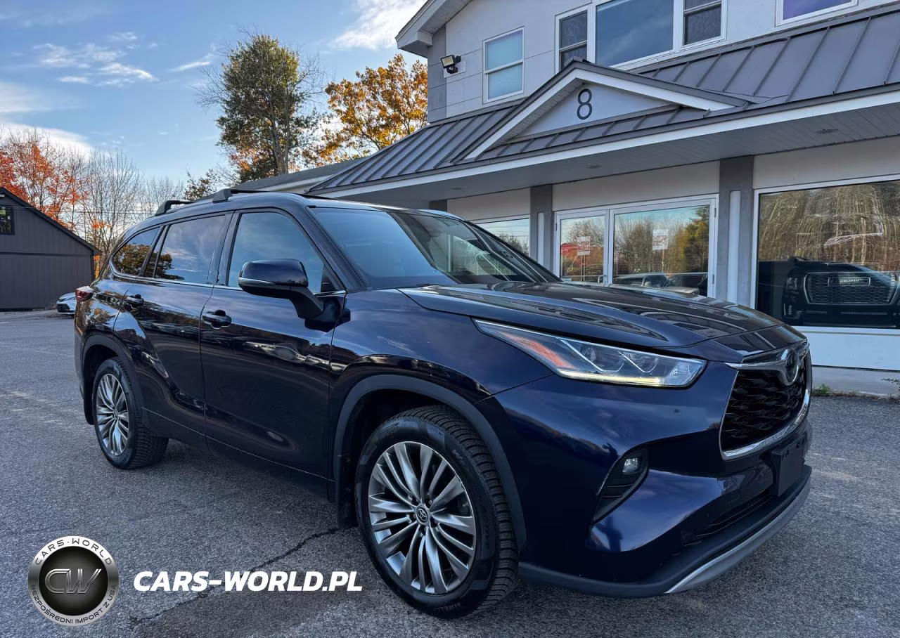2020 Toyota Highlander Platinum VIN:5TDFZRBH2LS036135 - 1