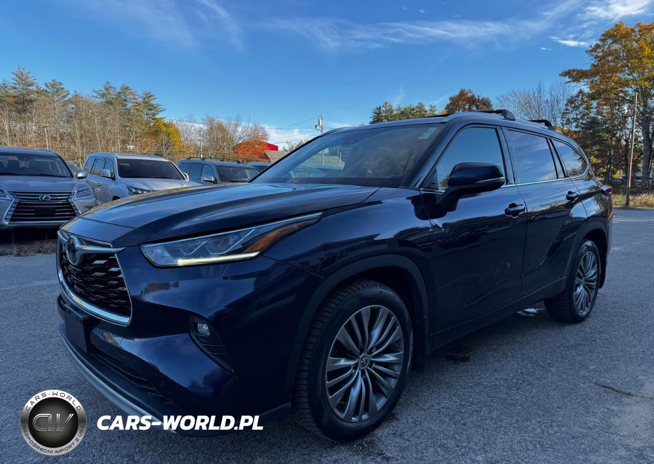 2020 Toyota Highlander Platinum VIN:5TDFZRBH2LS036135 - 2