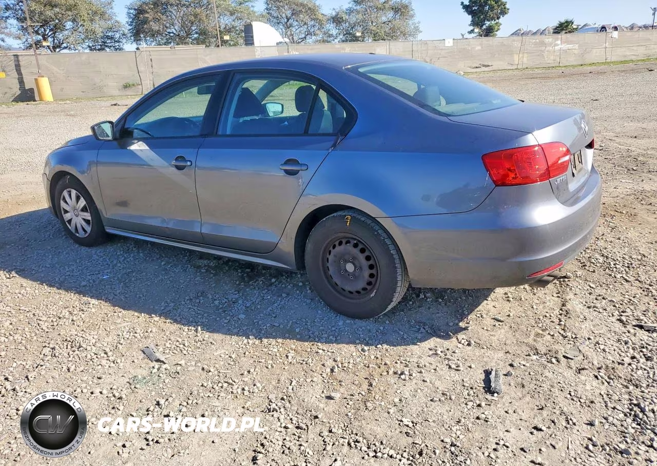 2014 Volkswagen Jetta Base VIN:3VW2K7AJ2EM444999 - 2