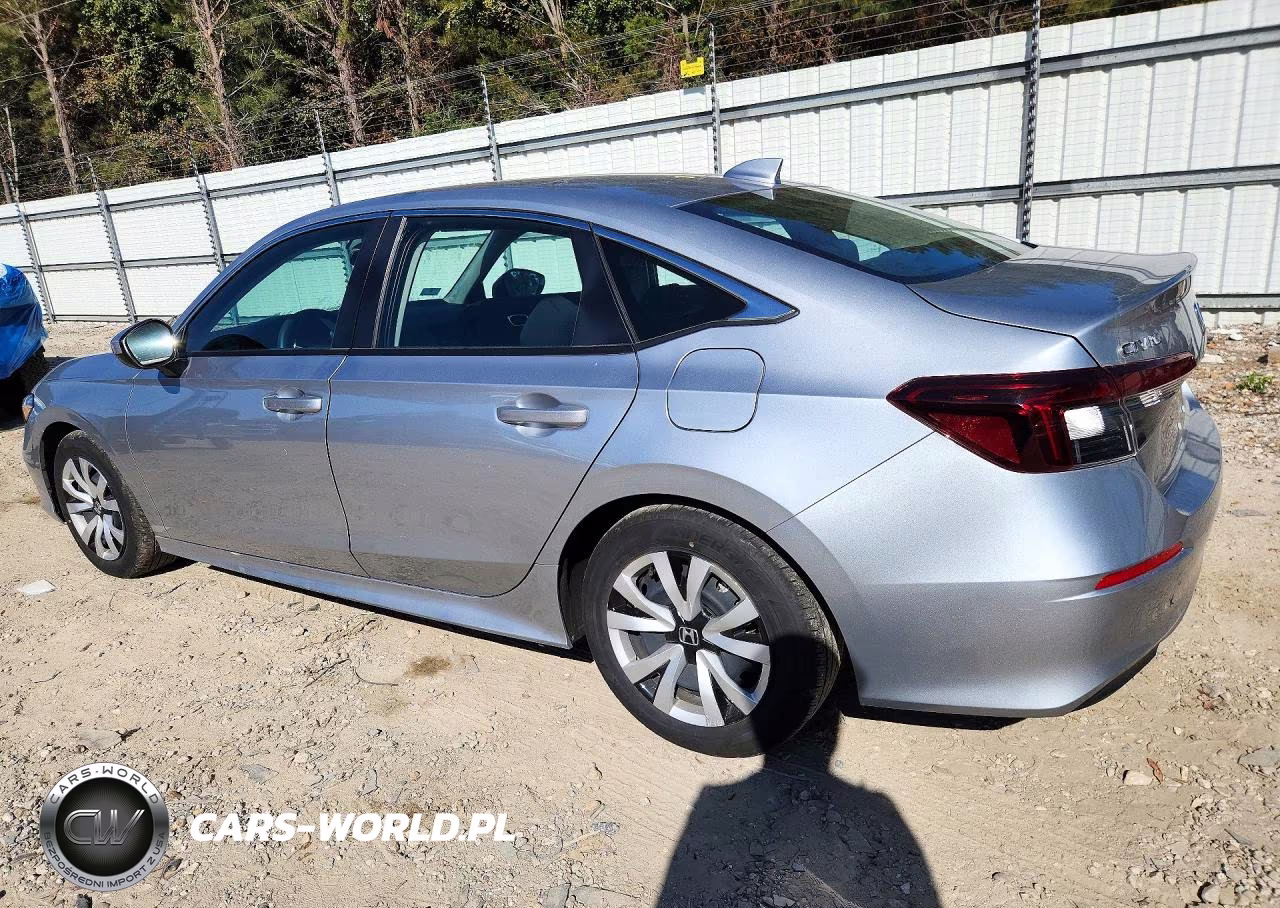 2025 Honda Civic Lx VIN:2HGFE2F2XSH598436 - 2