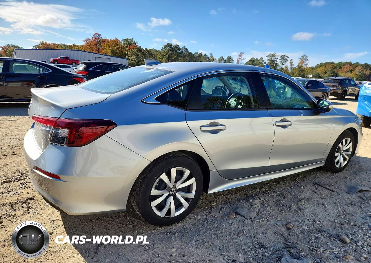 2025 Honda Civic Lx VIN:2HGFE2F2XSH598436 - 3