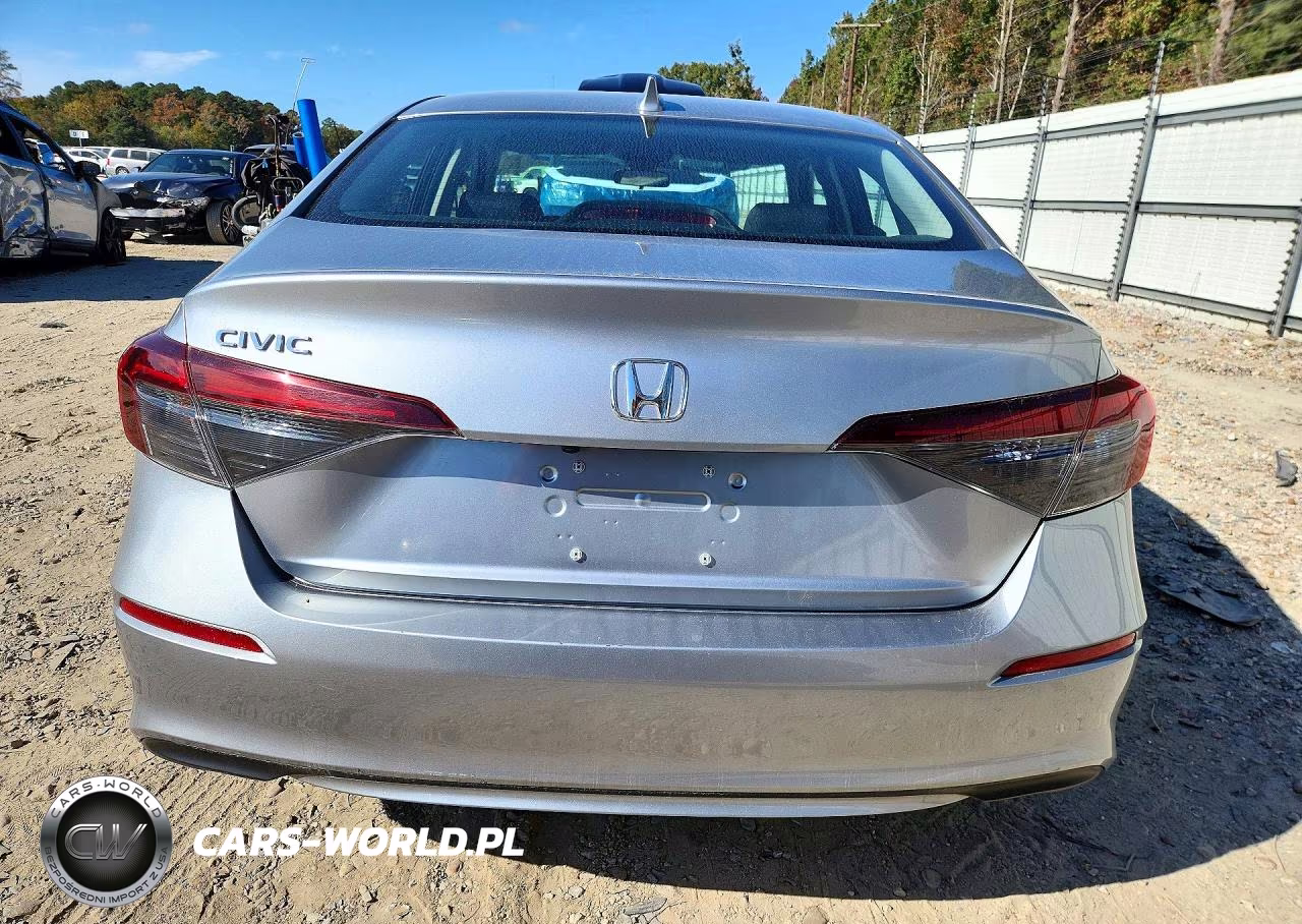 2025 Honda Civic Lx VIN:2HGFE2F2XSH598436 - 6