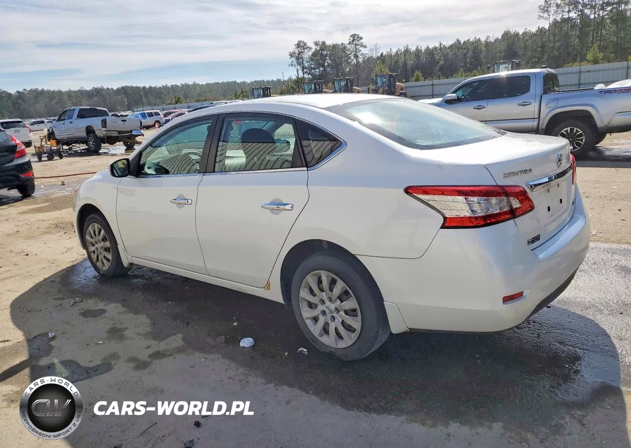 2014 Nissan Sentra Sv VIN:3N1AB7AP5EL663354 - 2