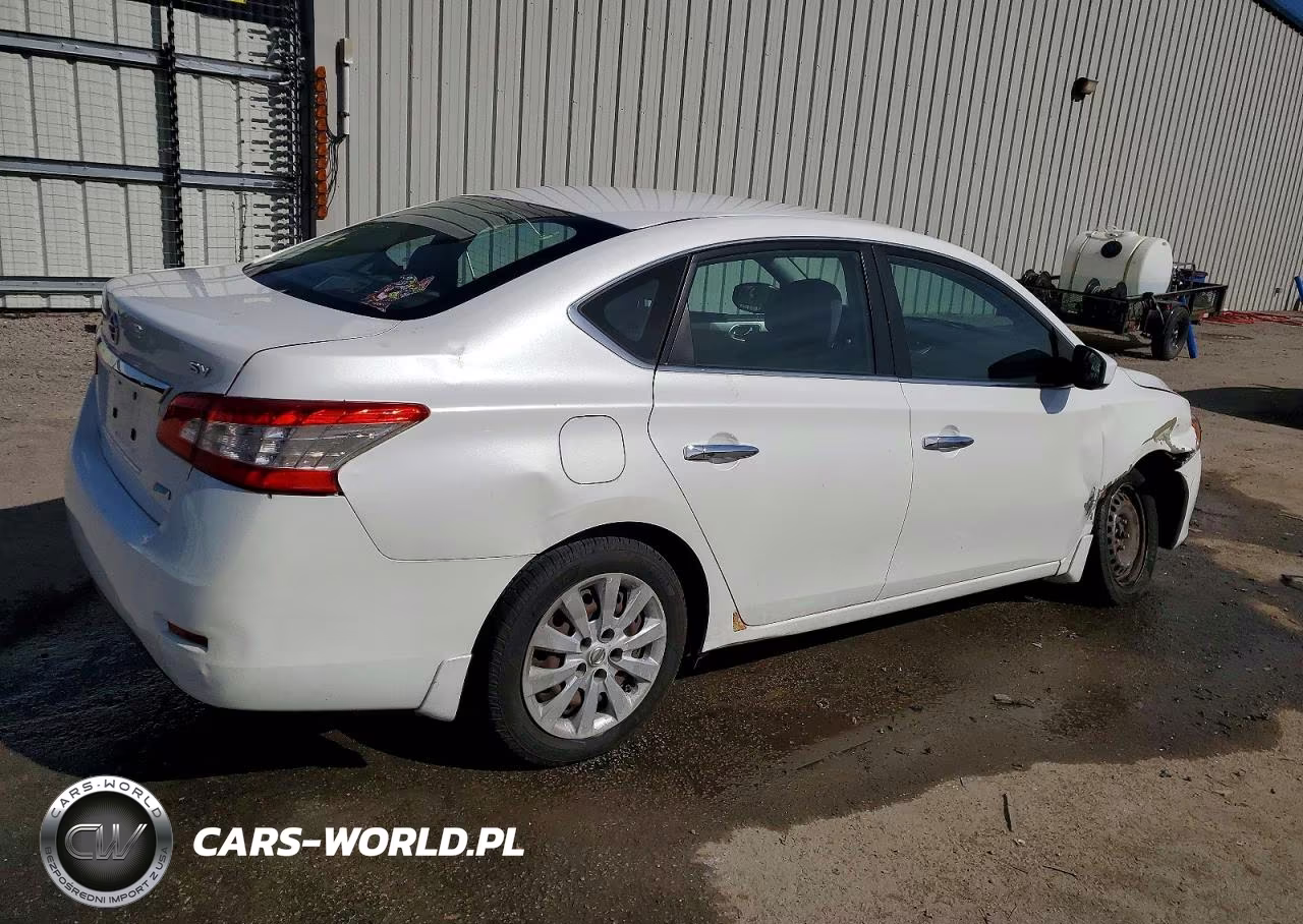 2014 Nissan Sentra Sv VIN:3N1AB7AP5EL663354 - 3