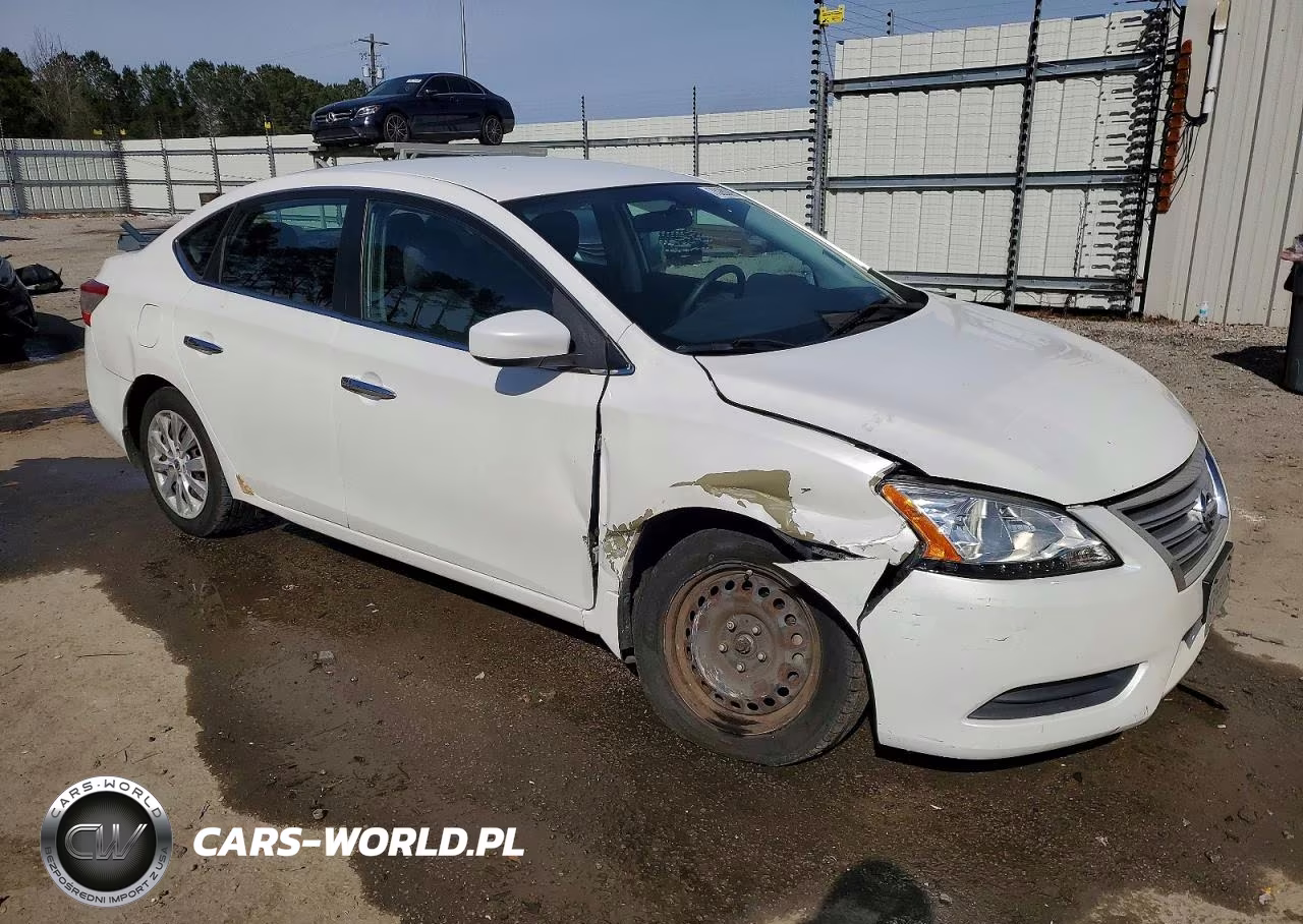 2014 Nissan Sentra Sv VIN:3N1AB7AP5EL663354 - 4