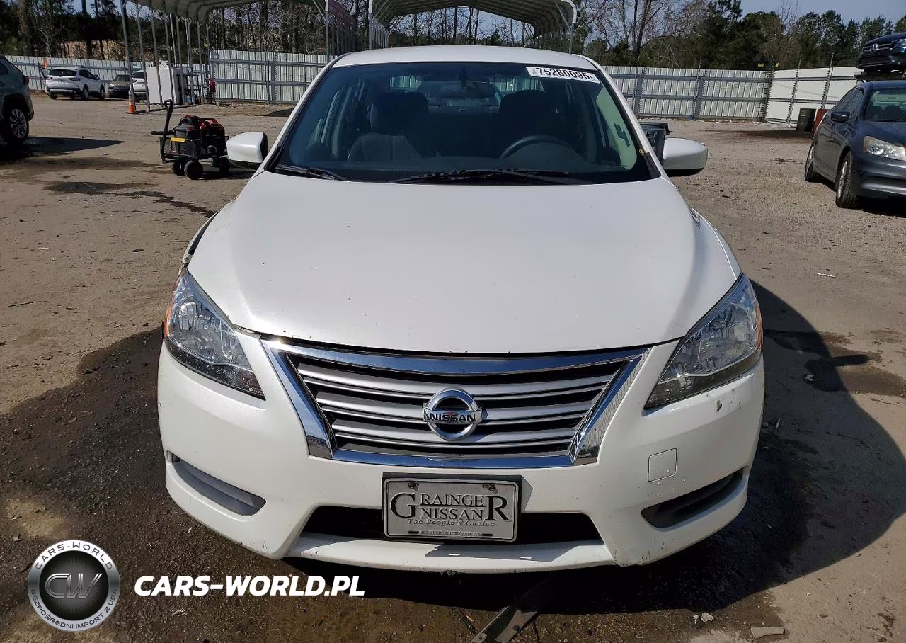 2014 Nissan Sentra Sv VIN:3N1AB7AP5EL663354 - 5