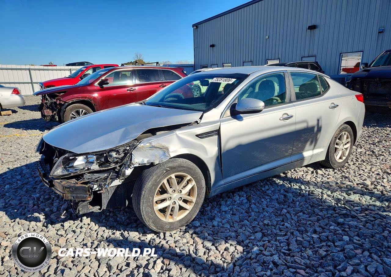 2013 Kia Optima Lx VIN:KNAGM4A71D5354119 - 1