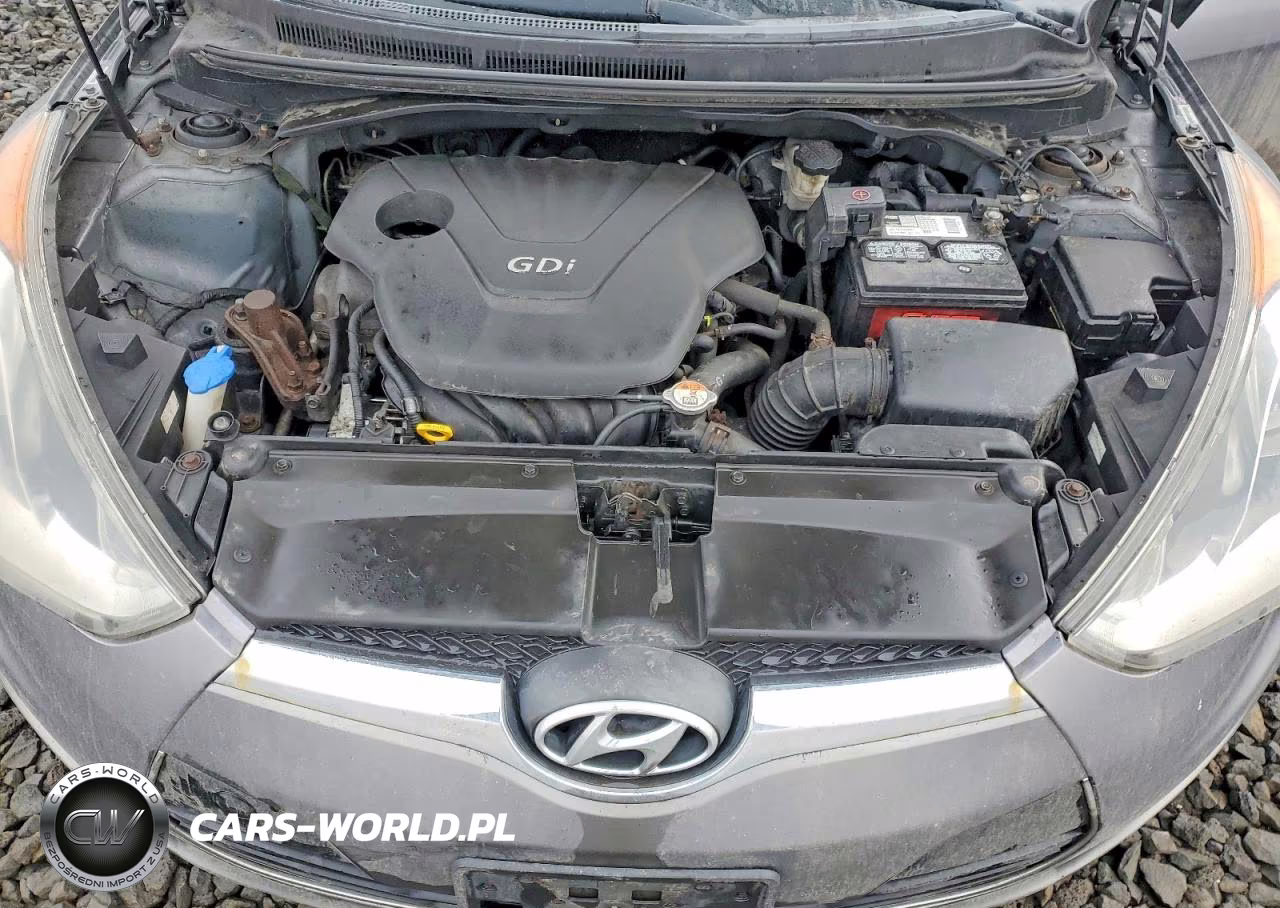 2012 Hyundai Veloster Base VIN:KMHTC6AD6CU045171 - 11
