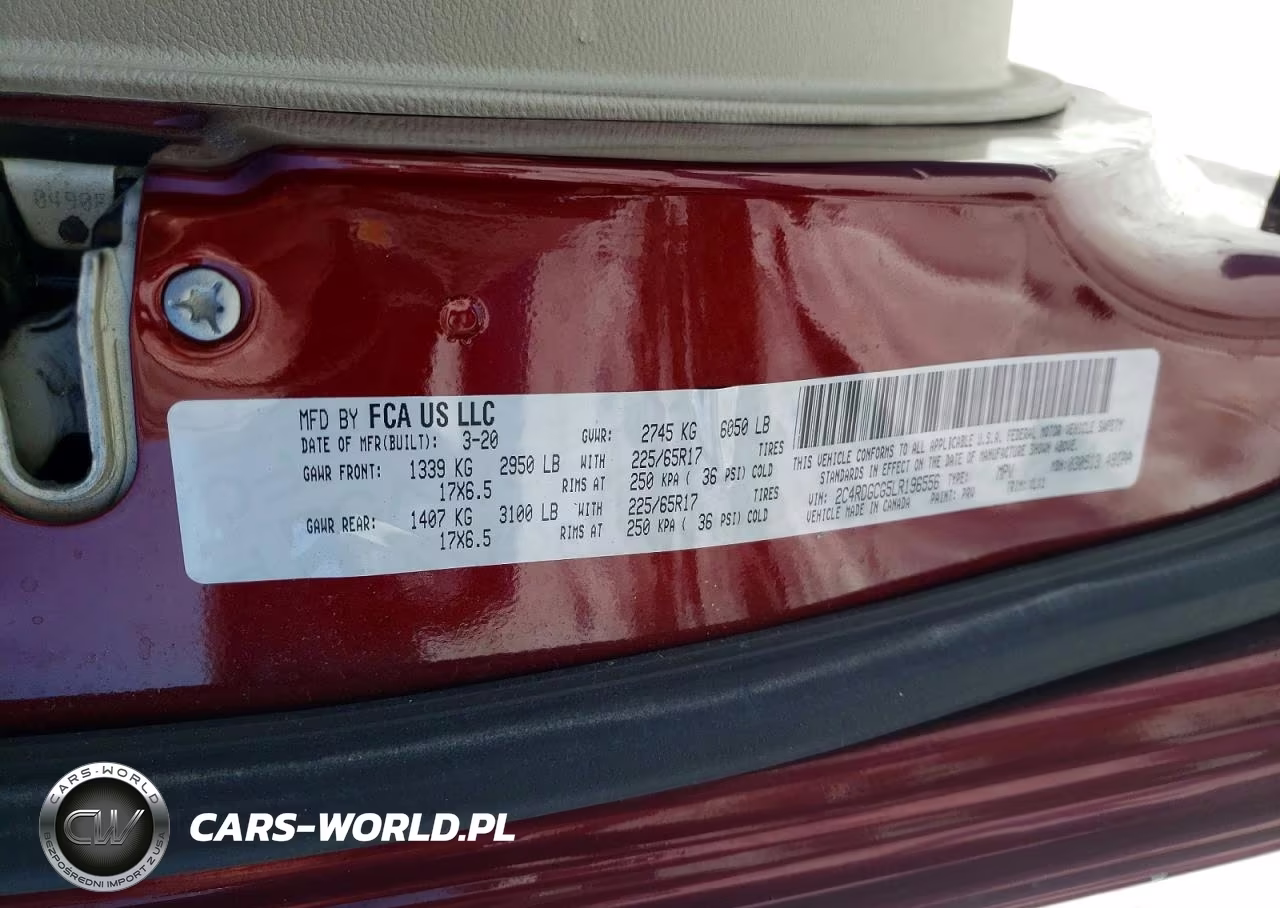 2020 Dodge Grand Caravan Sxt VIN:2C4RDGCG5LR196556 - 13