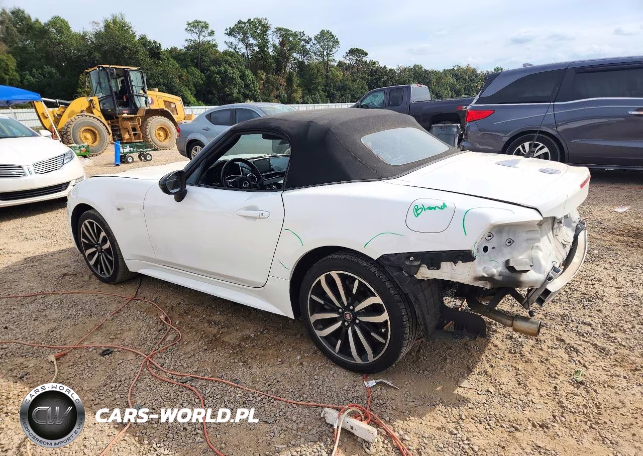 2019 Fiat 124 Spider Classica VIN:JC1NFAEK8K0143167 - 2