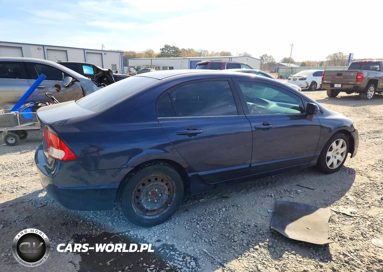 2007 Honda Civic Lx VIN:1HGFA16507L073668 - 3