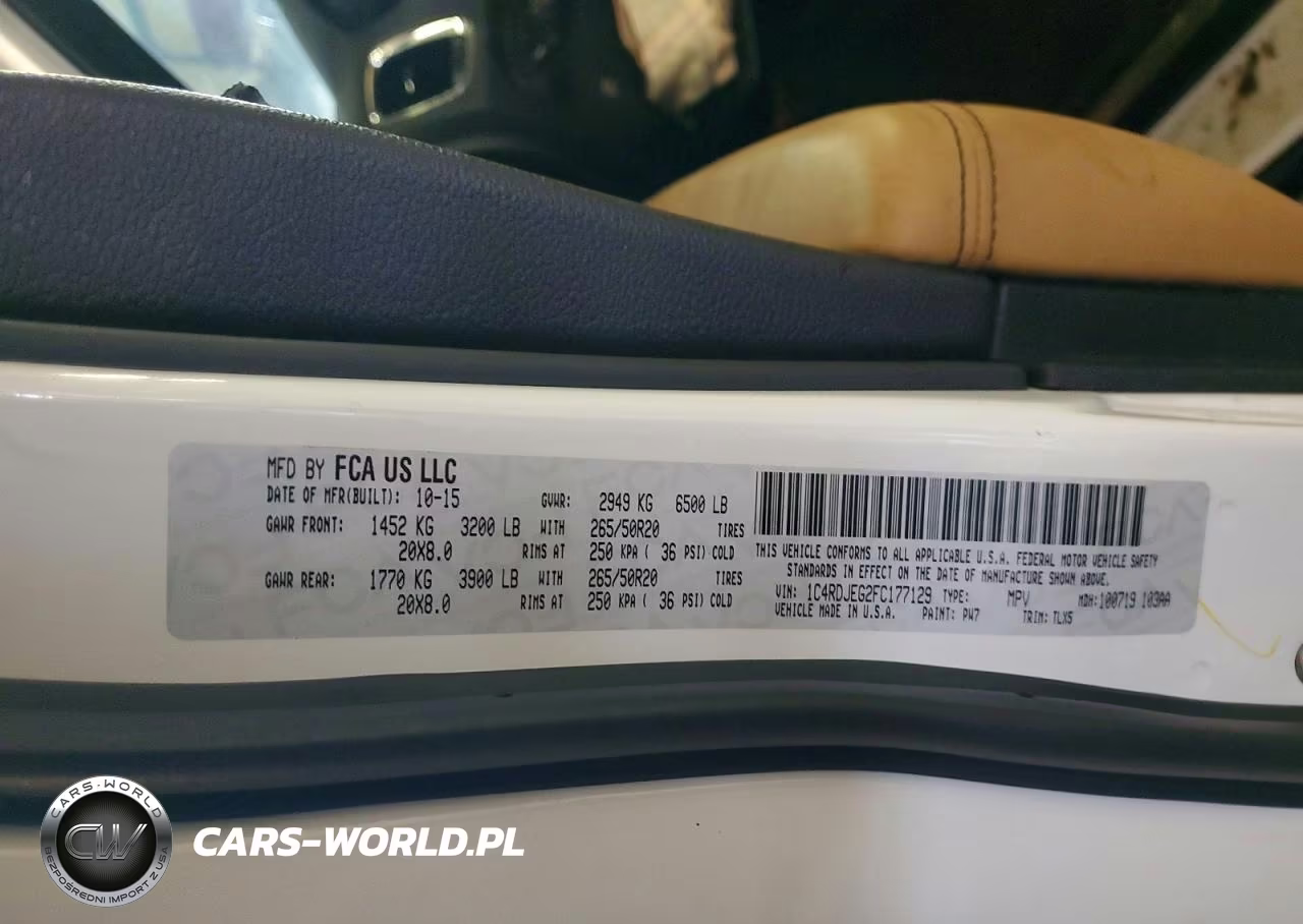 2015 Dodge Durango Citadel VIN:1C4RDJEG2FC177129 - 13