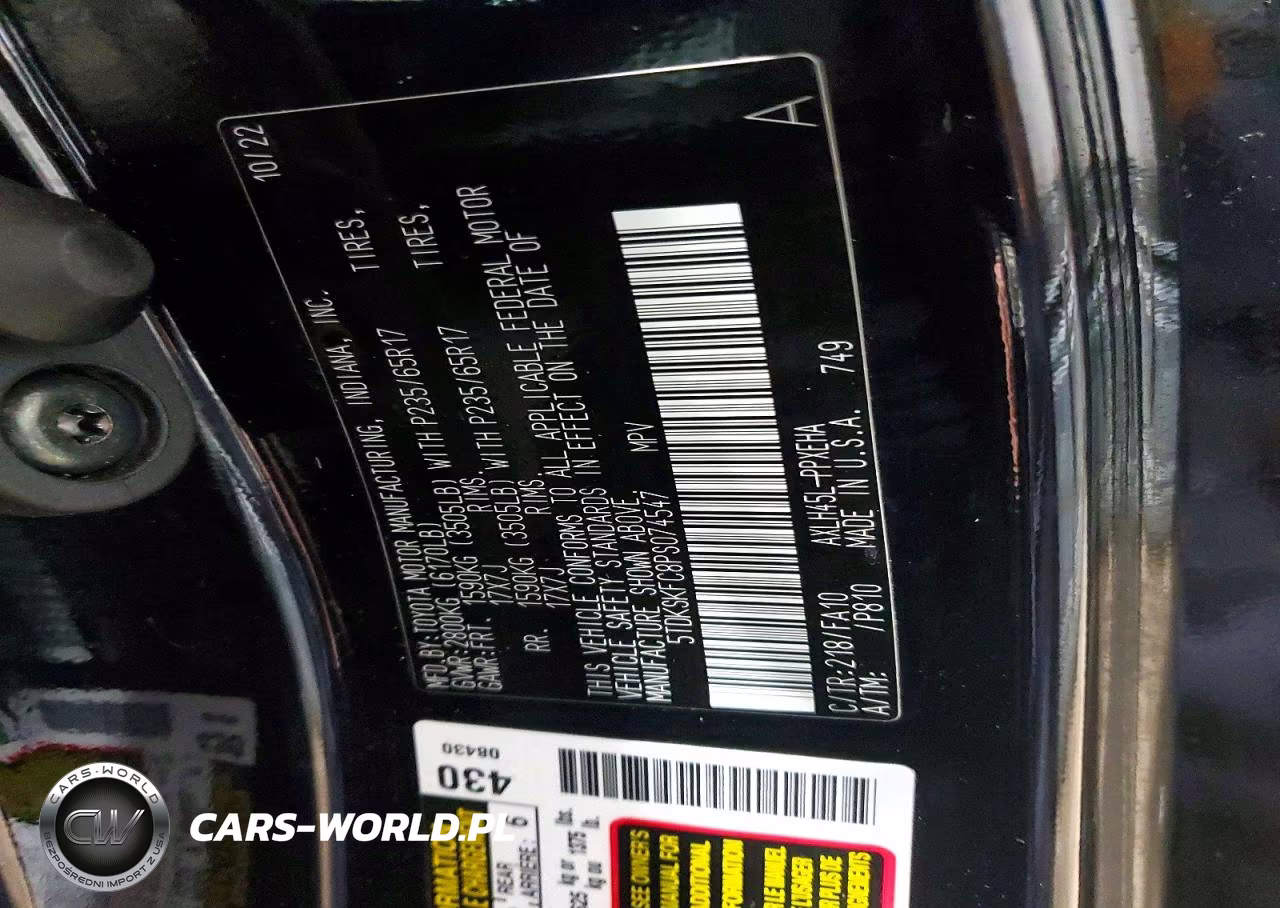 2023 Toyota Sienna Le VIN:5TDKSKFC8PS074547 - 14