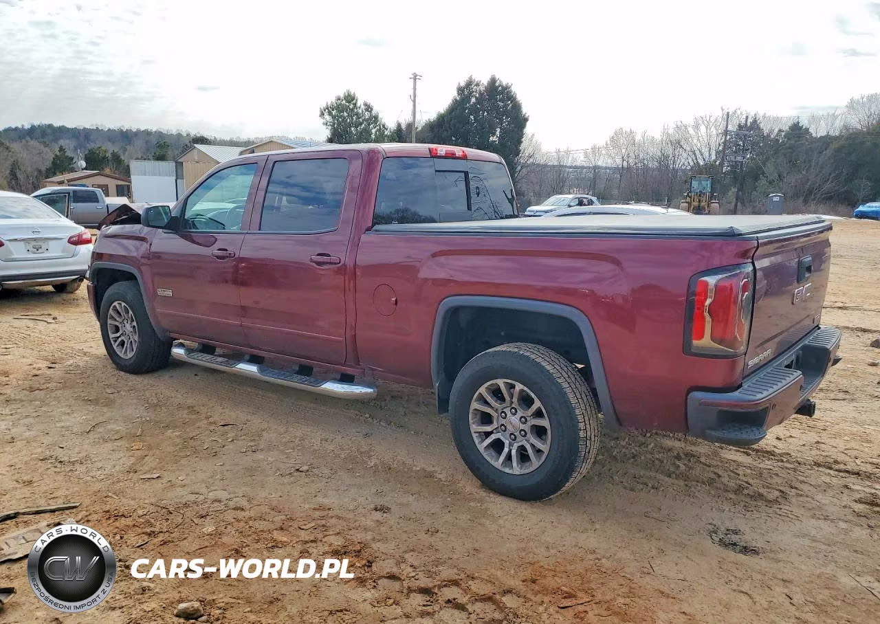 2017 GMC Sierra K1500 Slt VIN:3GTU2NECXHG360301 - 2