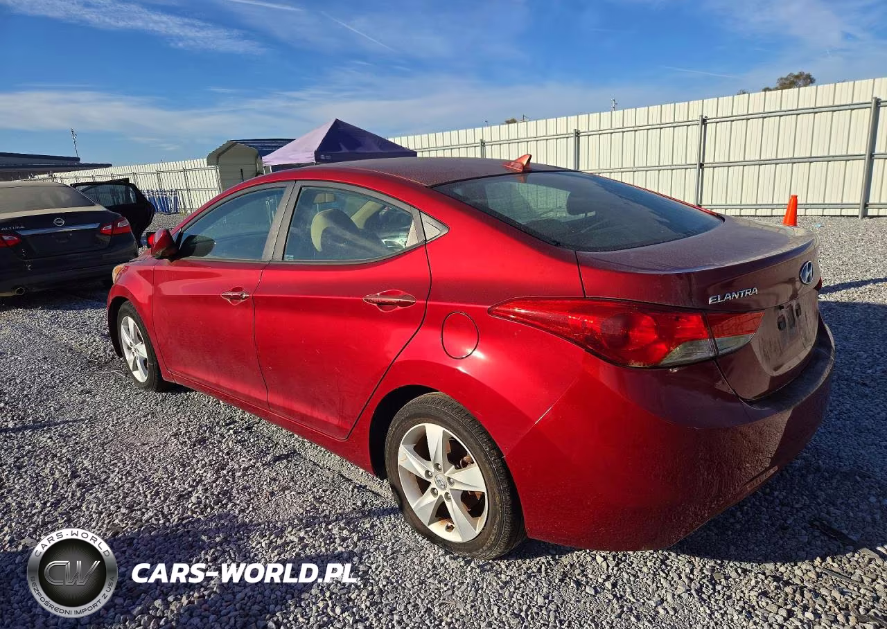 2013 Hyundai Elantra Gls VIN:5NPDH4AE6DH438266 - 2