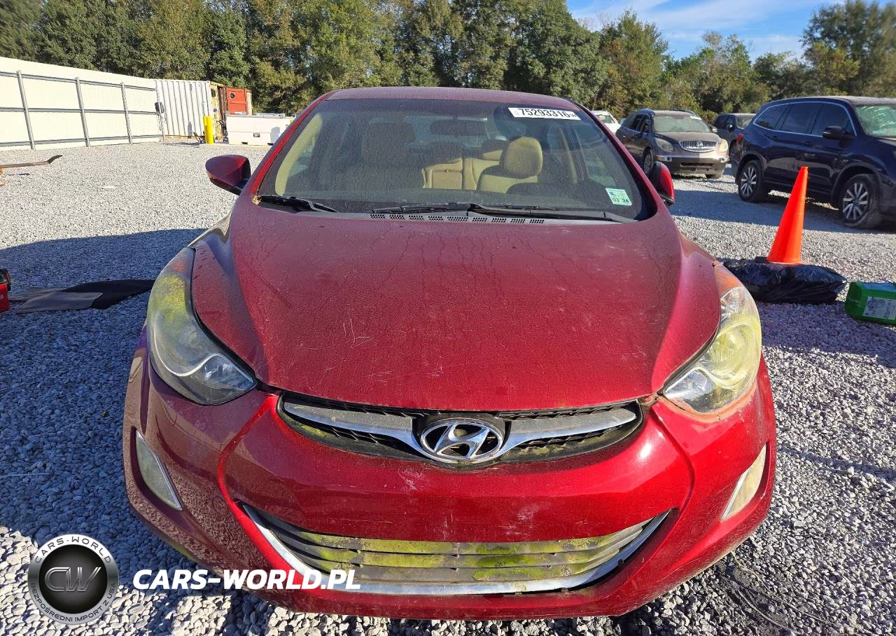 2013 Hyundai Elantra Gls VIN:5NPDH4AE6DH438266 - 5