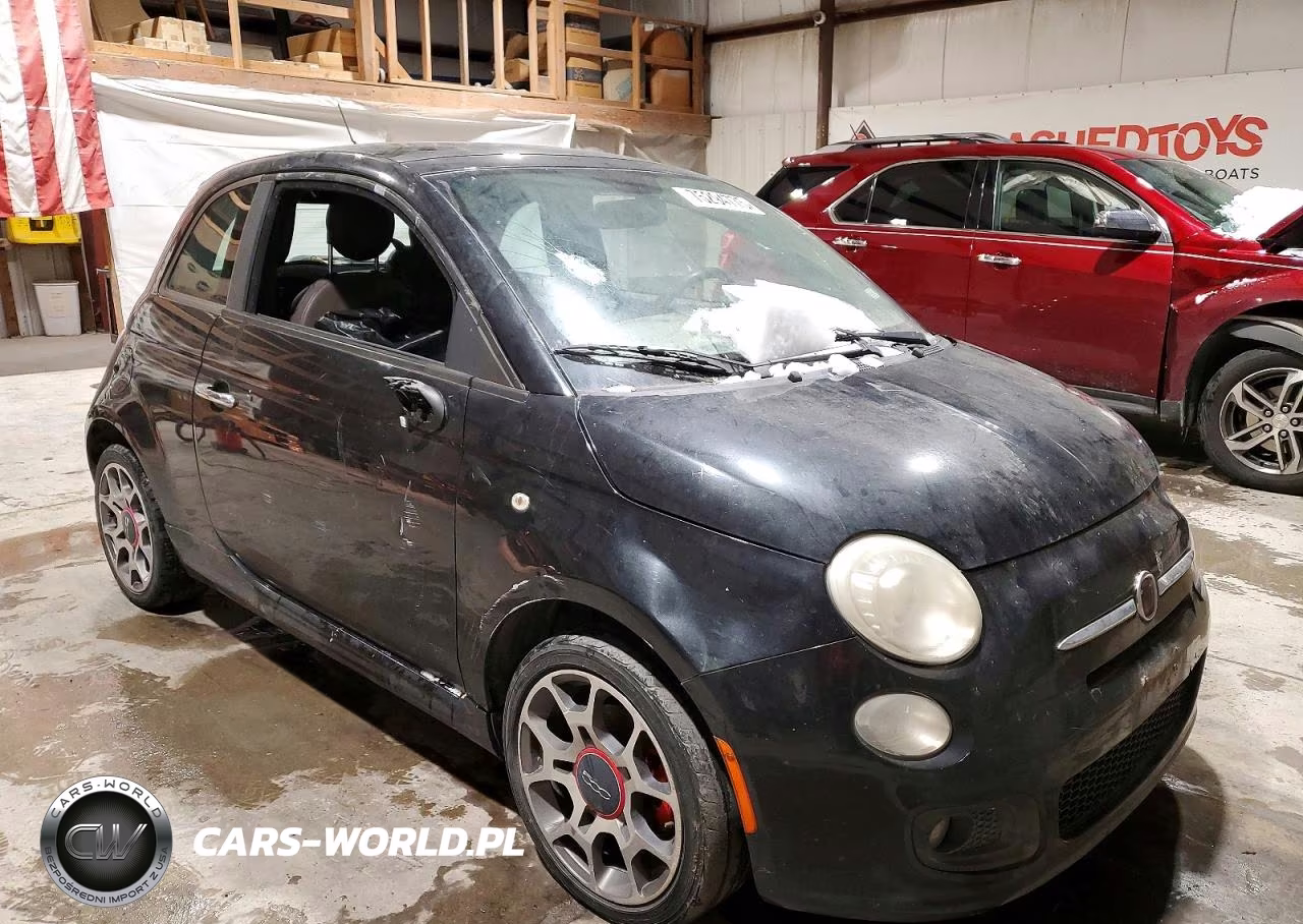 2012 Fiat 500 VIN:3C3CFFBR9CT116447 - 4
