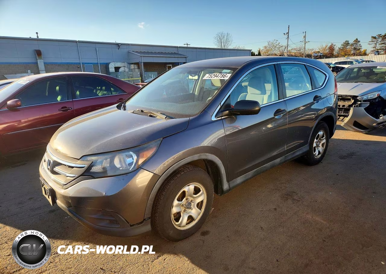 2013 Honda Cr-V Lx VIN:5J6RM4H35DL033737 - 1