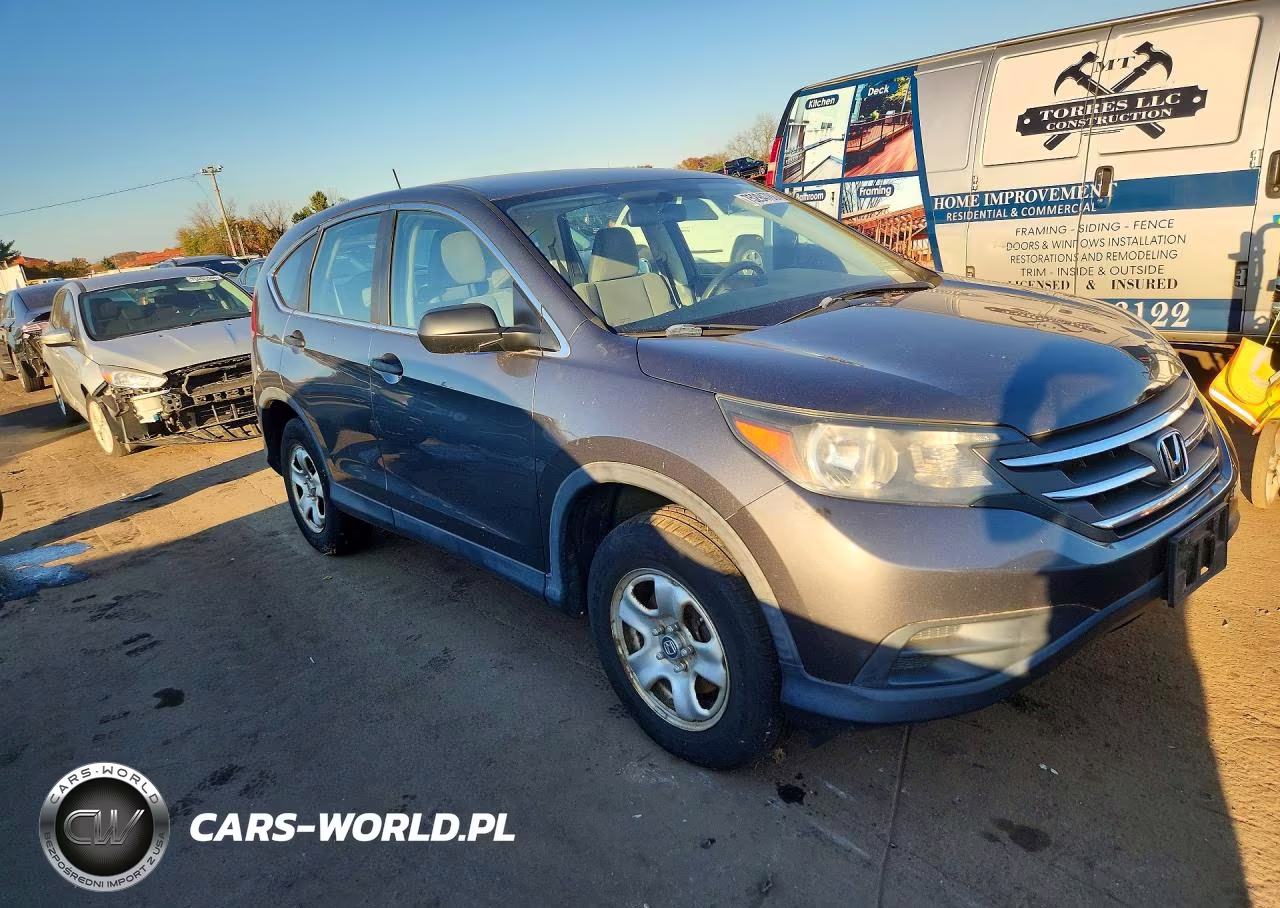 2013 Honda Cr-V Lx VIN:5J6RM4H35DL033737 - 4