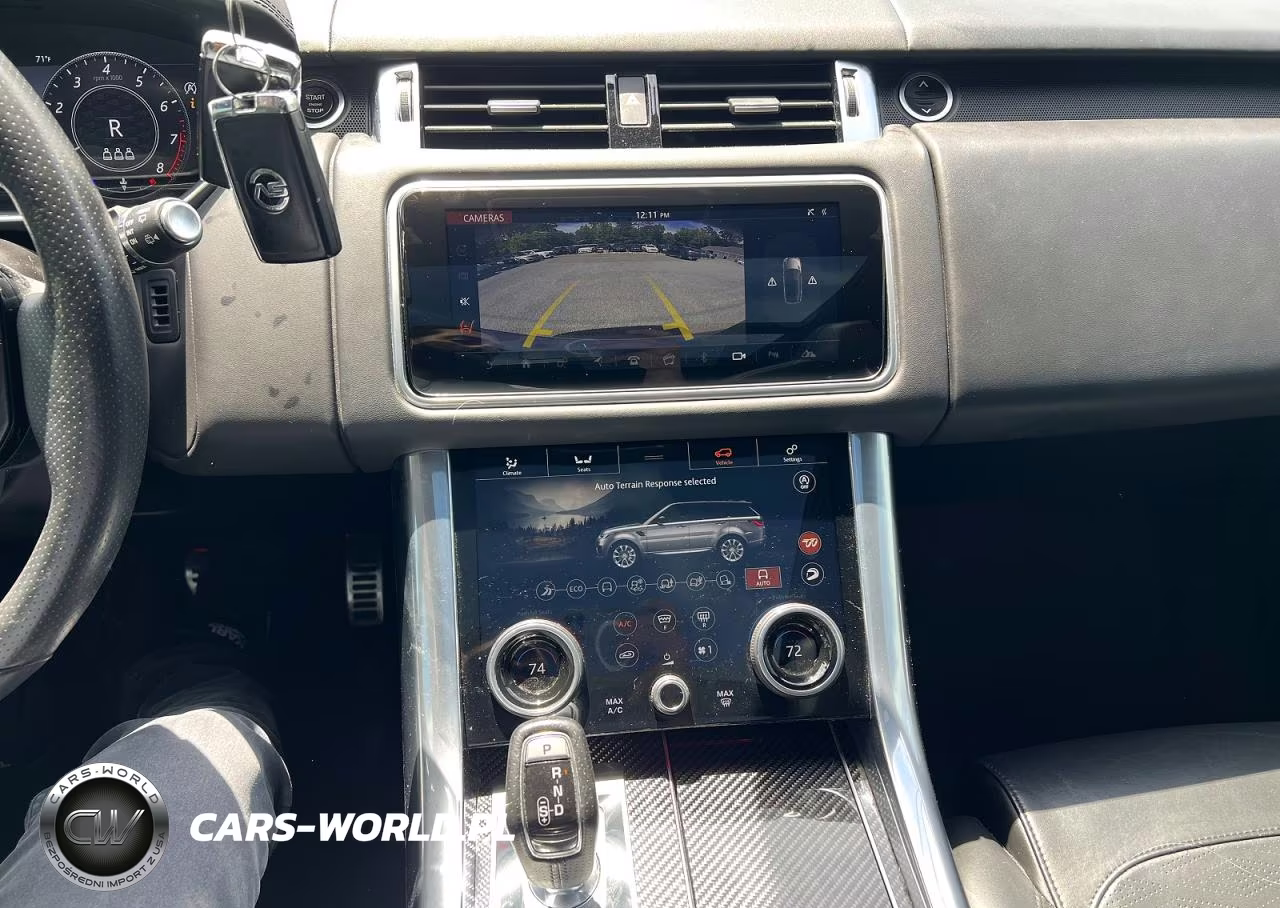 2020 Land Rover Range Rover Sport Svr VIN:SALWZ2RE2LA882077 - 10