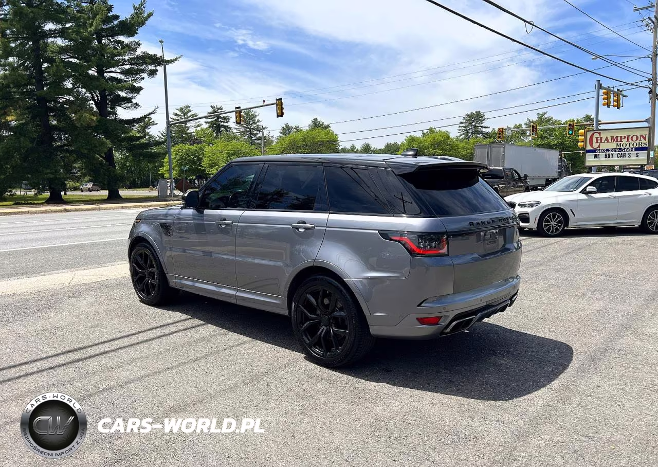 2020 Land Rover Range Rover Sport Svr VIN:SALWZ2RE2LA882077 - 3
