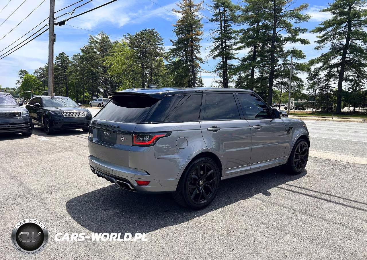 2020 Land Rover Range Rover Sport Svr VIN:SALWZ2RE2LA882077 - 4
