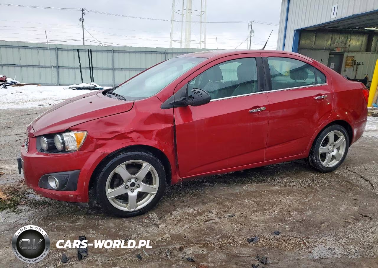2012 Chevrolet Sonic Ltz VIN:1G1JE5SH3C4132892 - 1