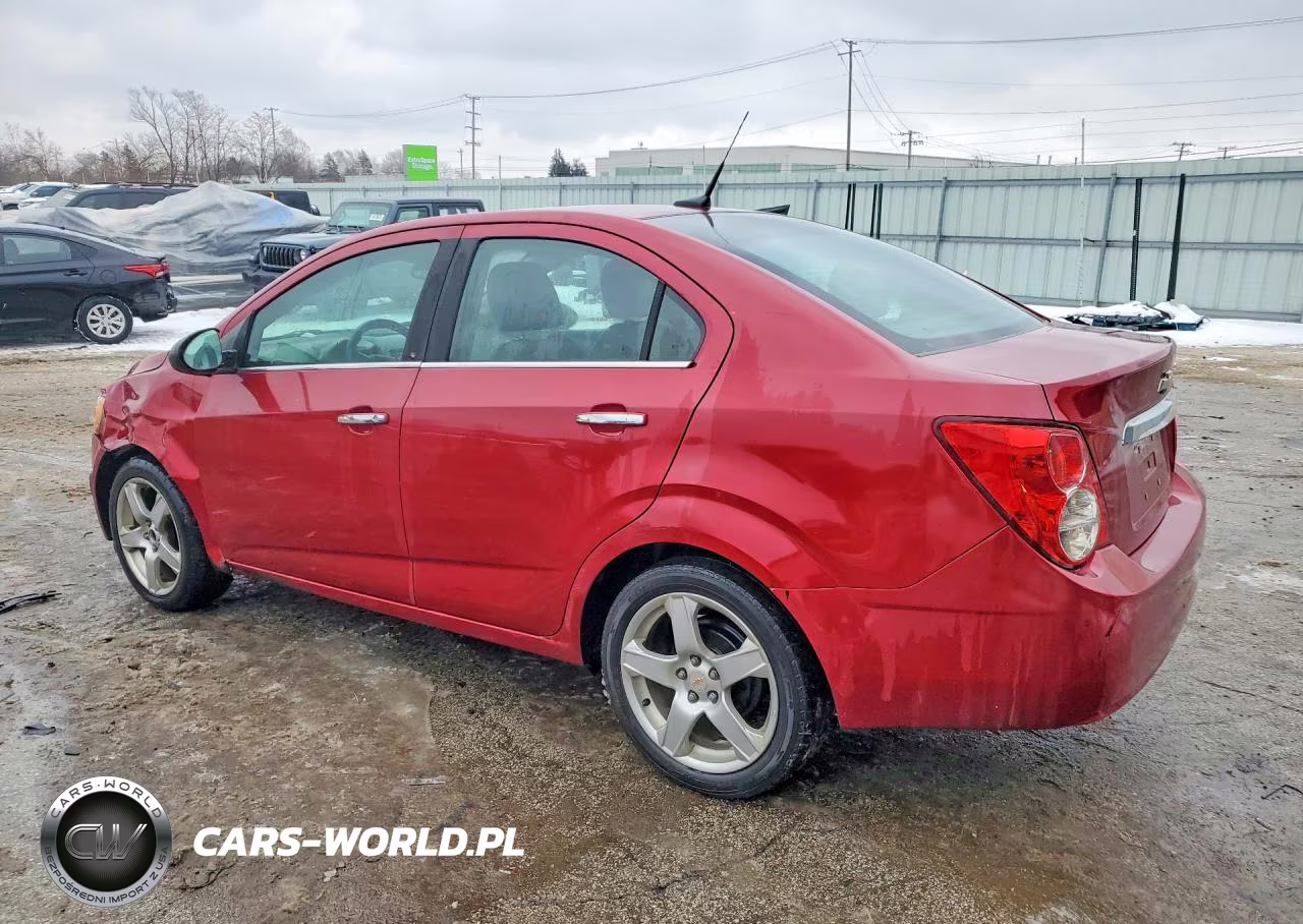 2012 Chevrolet Sonic Ltz VIN:1G1JE5SH3C4132892 - 2