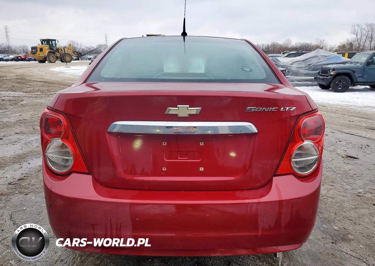 2012 Chevrolet Sonic Ltz VIN:1G1JE5SH3C4132892 - 6