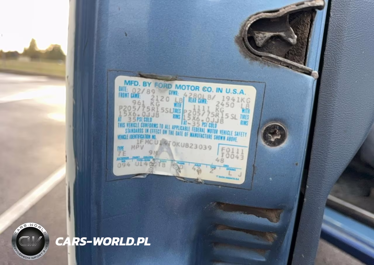 1989 Ford Bronco Ii VIN:1FMCU14T0KUB23039 - 10
