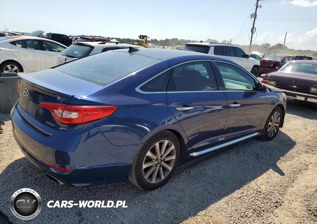 2016 Hyundai Sonata Sport VIN:5NPE34AFXGH284595 - 3