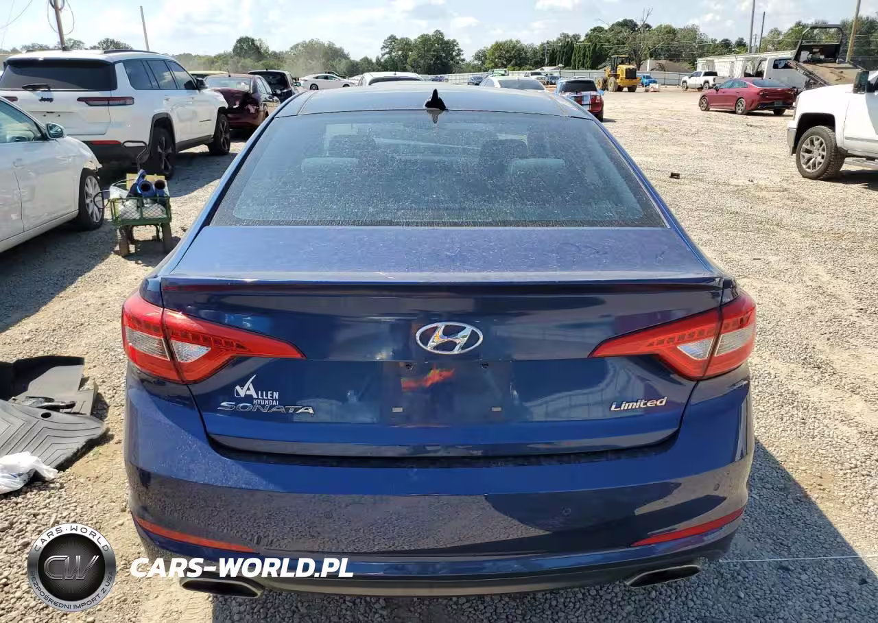 2016 Hyundai Sonata Sport VIN:5NPE34AFXGH284595 - 6