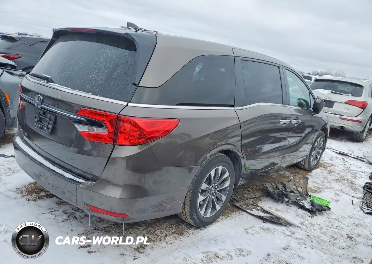 2023 Honda Odyssey Exl VIN:5FNRL6H65PB033310 - 3