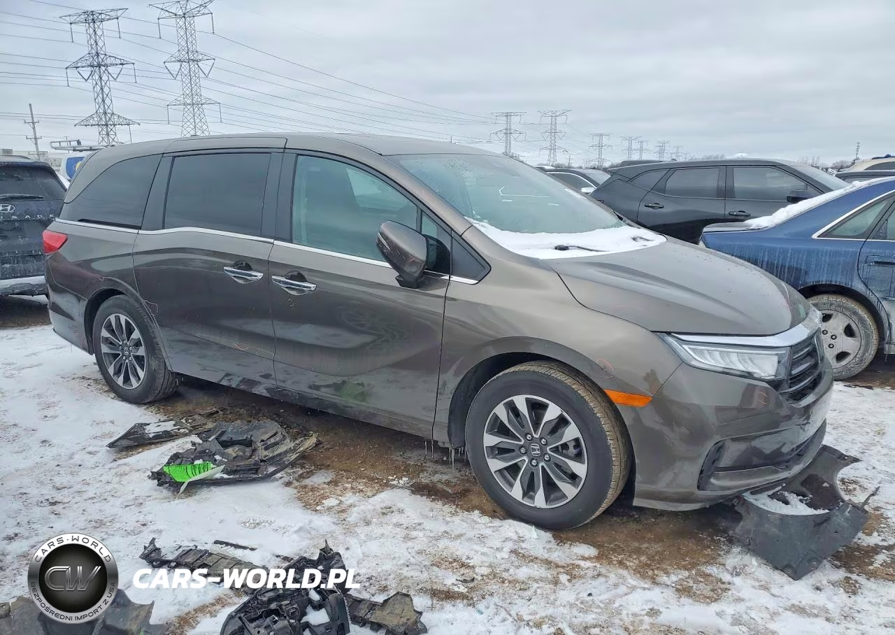 2023 Honda Odyssey Exl VIN:5FNRL6H65PB033310 - 4