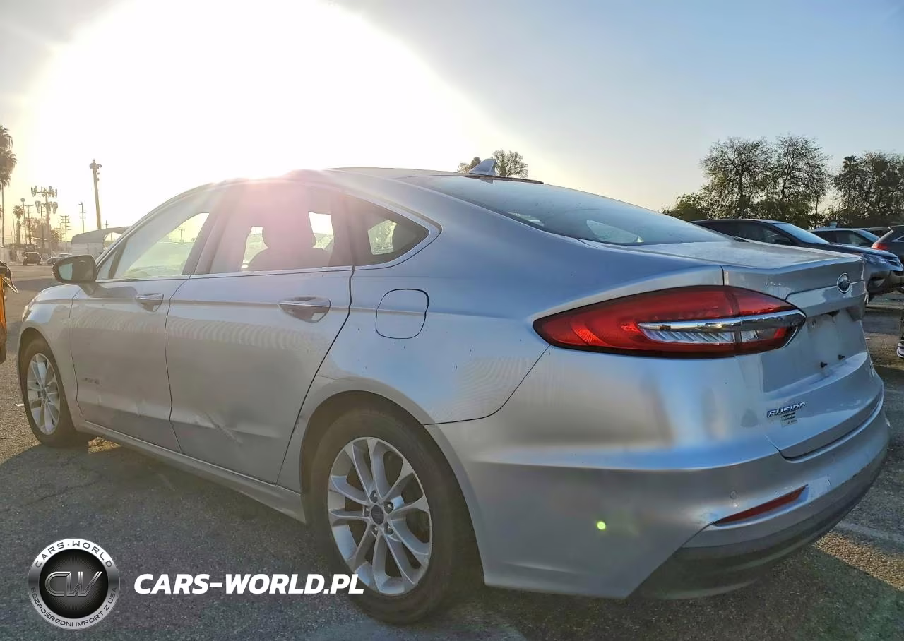 2019 Ford Fusion Sel VIN:3FA6P0MU9KR124327 - 2